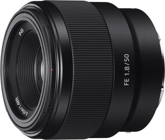 Sony Fe 50mm F1.8 Lens (SEL50F18F/2), Black