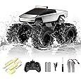 Remote Control Monster Truck for Kids – 1:18 4WD Amphibious RC Car with 360° Spins, One-Click Stand-Up, Waterproof Off-Road Vehicle, Includes Charging Dock, Ages 6+ - PuriLite
