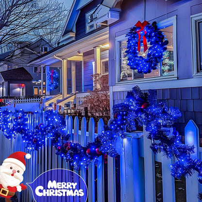 JMEXSUSS 2 Pack 75.5ft Orange Solar Christmas Lights, Total 400 LED Solar String Lights Outdoor Waterproof, 8 Modes Orange Halloween Lights for Tree Patio Garden Thanksgiving Halloween Decorations