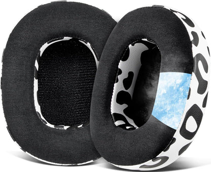 SOULWIT Replacement Earpads for Skullcandy Hesh 3/ANC/Evo & Crusher Wireless/ANC/Evo & Venue ANC Over-Ear Headphones, Ear Pads Cushions with Noise Isolation Foam - Hesh3 PL Black