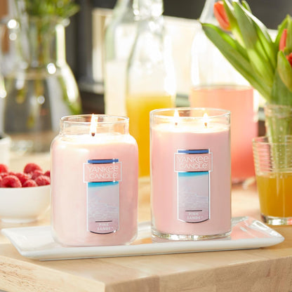 Yankee Candle Scented Candle, Sage & Citrus, Original Large Jar Candle, 110-150 Hours of Burn Time, 22 oz.