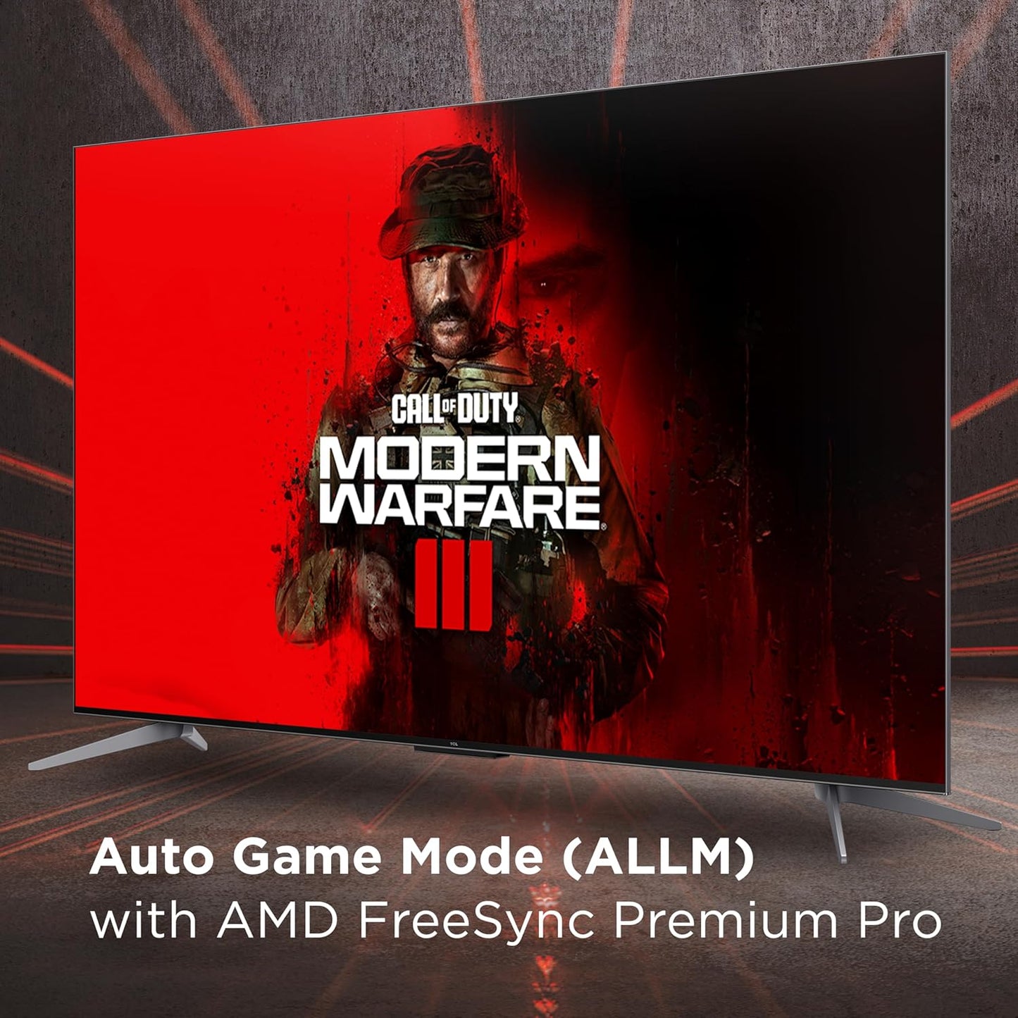 TCL 55-Inch Q7 QLED 4K Smart Q LED TV with Google TV (55QM750G, 2023 Model) Dolby Vision IQ, Dolby Atmos, HDR, Game Accelerator up to 240Hz, Voice Remote, Works with Alexa, Streaming Television