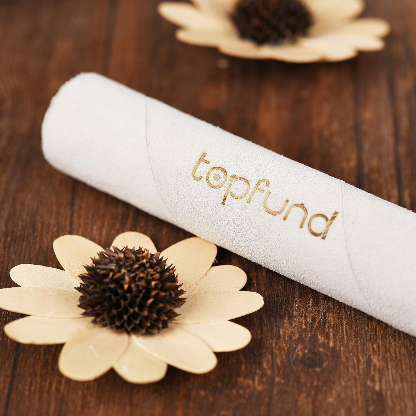 TOPFUND F Note Crystal Singing Bowl Heart Chakra 8 inch with Heavy Duty Carrying Case and Suede Striker