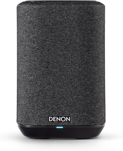 Denon Home 150 NV Wireless Speaker (Black), 1" Tweeter, 3.5" Woofer, Home Speaker with HEOS Built-in, AirPlay 2, and Bluetooth, Multi-Room Streaming, Simple Setup, Compact Design
