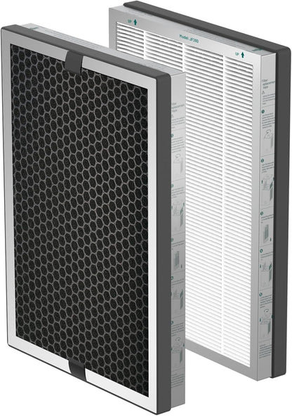 Jafända Air Purifiers for Home Large Room, 3-Stage Filtration System, Jafanda Filter Replacement, True HEPA 300g Activated Carbon, Made for JF260 Air Purifiers Replace Filter - PuriLite