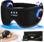 LC-dolida Sleep Headphones, White Noise Bluetooth Sleep Mask 3D Wireless Eye Mask Sleeping Headphones, Sleep Mask with Bluetooth Headphones for Side Sleepers Travel Yoga, Cool Gifts