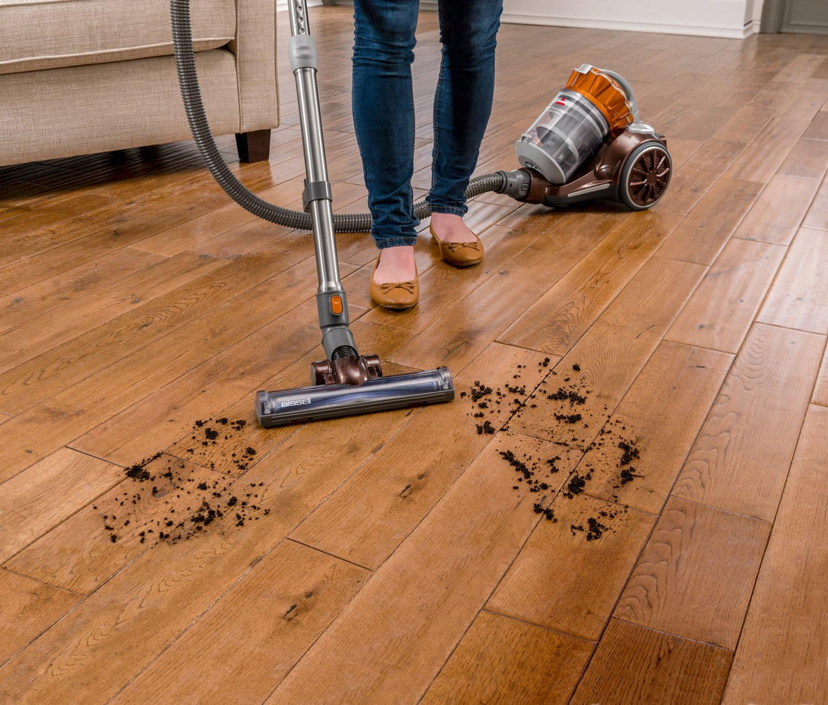 BISSELL Hard Floor Expert Canister Vacuum Cleaner 1547