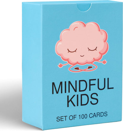 100 Mindfulness Conversation Cards for Kids - Enable Meaningful Conversations with Kids