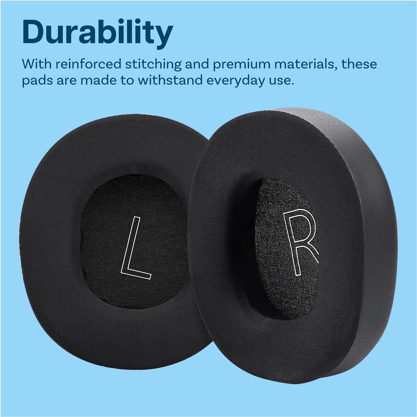 Ear Pads Replacement for Xbox Wireless, Wired, Xbox Stereo 20th Anniversary Special Edition Headphones by MMOBIEL – Cooling Gel Ear Pad Cushions - Noise Isolation Earpads Replacement – Black