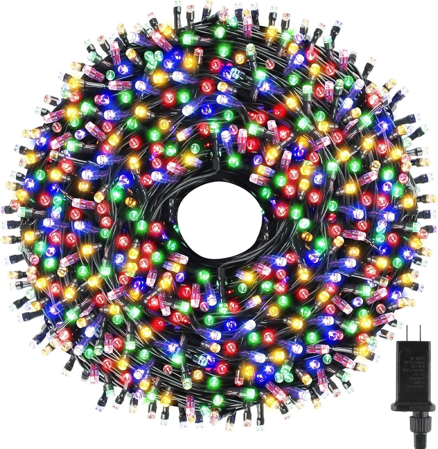 Tcamp 105FT 300 LED Purple Orange Halloween Decorations Lights Motion Activated Sync with 4 Scary Music, 6 Modes Halloween String Lights for Party Yard Outdoor Indoor Decor (3 Sets Connectable)