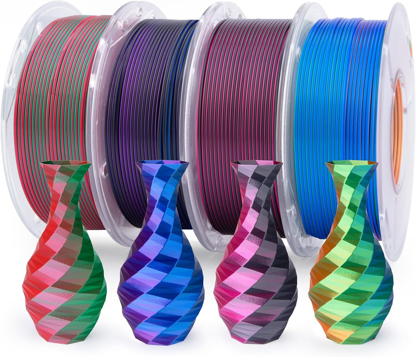 ELEGOO PLA Filament 1.75mm Black 1KG,3D Printer Filament Dimensional Accuracy +/- 0.02mm,1kg Cardboard Spool(2.2lbs) 3D Printing Filament Fits for Most FDM 3D Printers