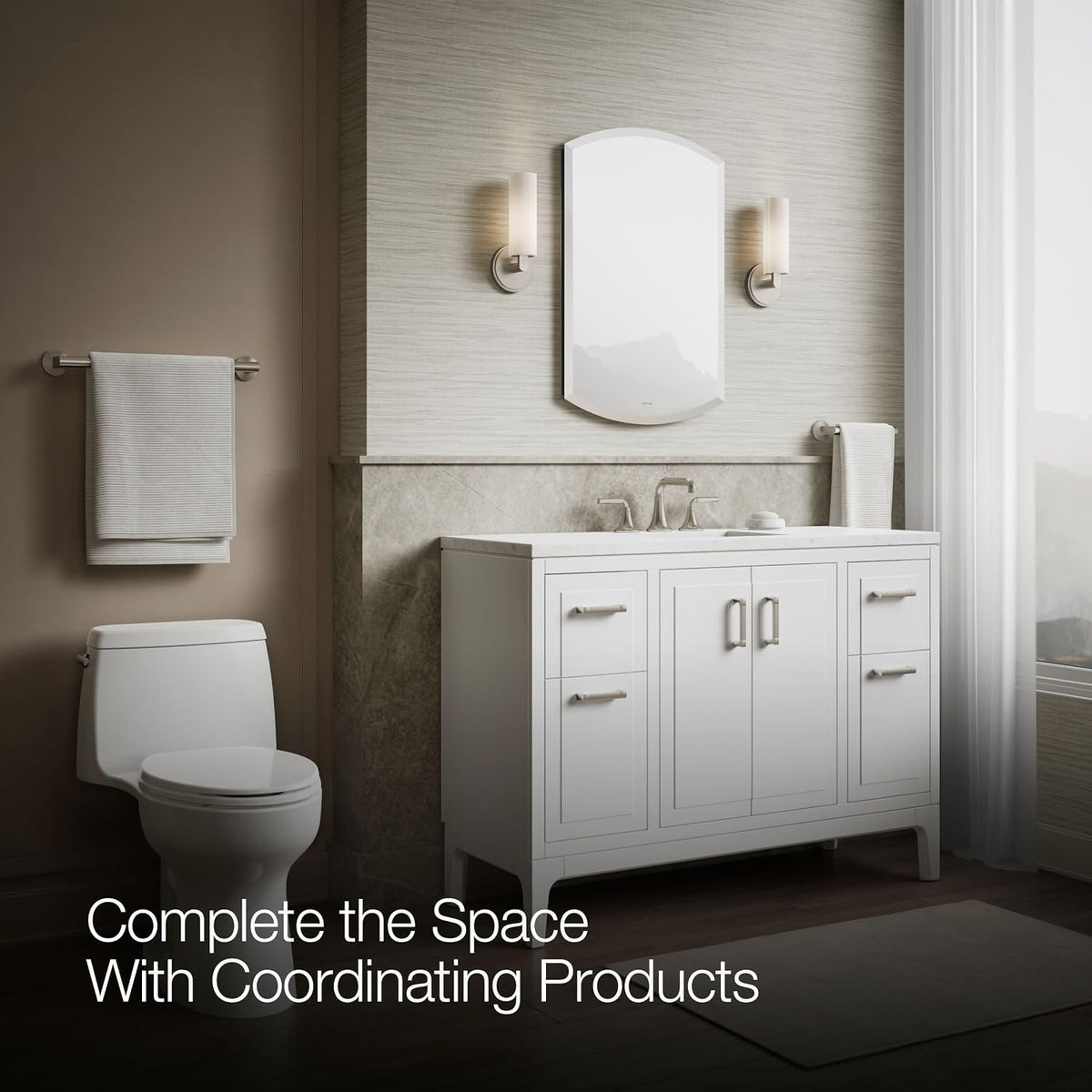 Kohler K-3073-Na Archer Frameless 20 Inch X 31 Inch Aluminum Bathroom Medicine Cabinet;; Recess or Surface Mount