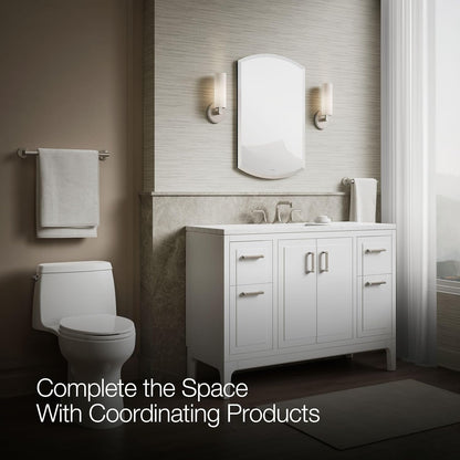 Kohler K-3073-Na Archer Frameless 20 Inch X 31 Inch Aluminum Bathroom Medicine Cabinet;; Recess or Surface Mount