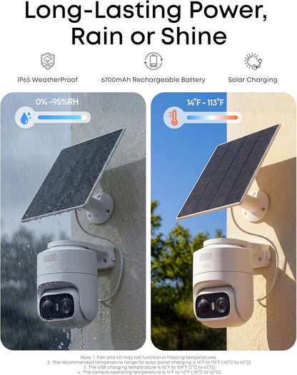 eufyCam C37 Wireless Outdoor Security Camera Collection | 2K Solar-Powered 360° AI Tracking Surveillance System