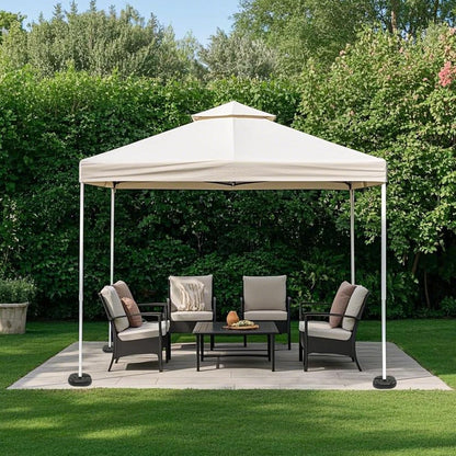 T&Jero Square Heavy Duty Canopy Weights for Legs of Pop Up Tent Gazebo Set of 4, 28 lb