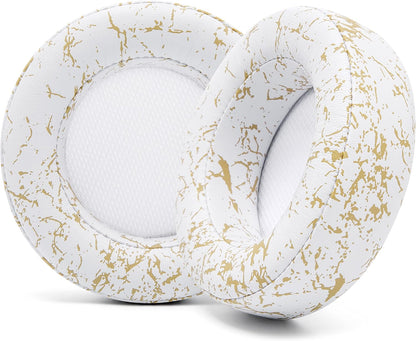 WC Upgraded Replacement Earpads for Corsair Virtuoso RGB Wireless Gaming Headset Made by Wicked Cushions | Improved Durability, Thickness, Softer Leather, and Sound Isolation | (Black Camo)