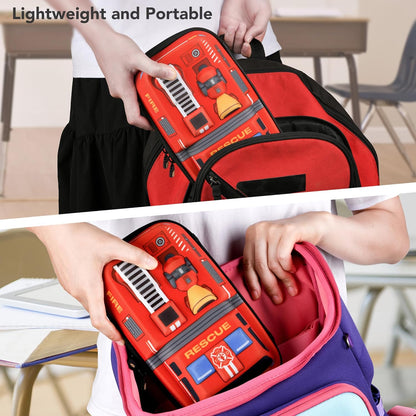 Rockpapa Large Pencil Cases, Big Pencil Case for Boys & Girls, Small Storage Box for School Students Boys Teens Kids Toddlers