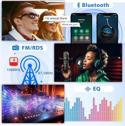 8 Core 6G 128G Android Car Stereo for Honda Civic 2006-2011 Wireless Carplay Android Auto, 10.1’’ Touchscreen Car Radio with Bluetooth GPS Navigation WiFi Mirror Link FM/RDS DSP AHD Backup Camera SWC
