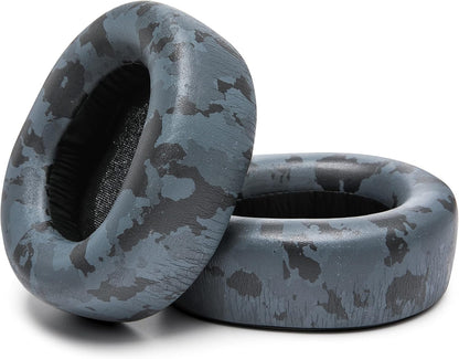 WC Upgraded Replacement Earpads for Steelseries Arctis Nova Pro Wireless Made by Wicked Cushions | Improved Durability, Thickness, Softer Leather, and Sound Isolation | 90's Black