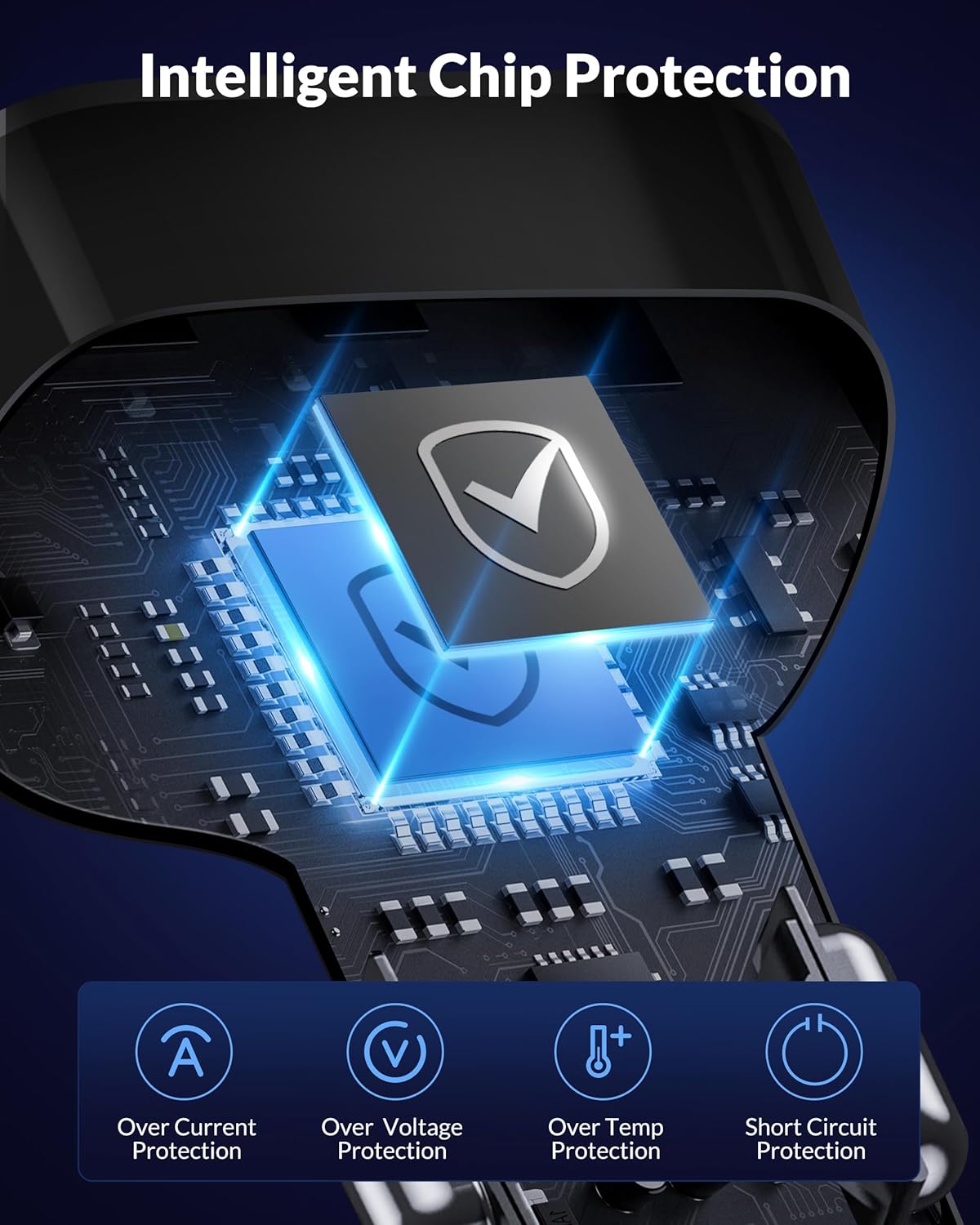 USB C Car Charger, 4-Port 90W Super Fast Car Phone Charger Accessories Dual 45W USB-C & USB-A Cargador Carro Adapter Cigarette Lighter for iPhone 17 16 15 14 13 12 11, Galaxy S25 S24, Tablet, Android