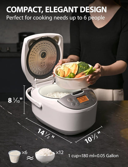 Toshiba Rice Cooker 6 Cup Uncooked –