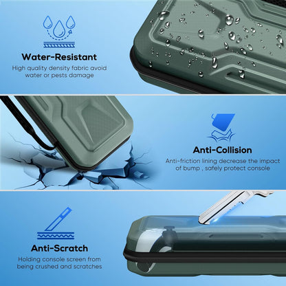 FYOUNG Carrying Case Accessories for PlayStation Portal, Full Protection Bundle with Tempered Glass Screen Protector, Protective Cover, Hard Shell Portable Travel Bag for PS5 Portal Remote Player