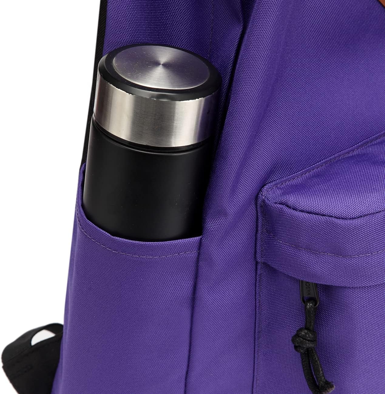 School Backpack for Kids, VASCHY Lightweight Water Resistant Casual Schoolbag Daypack for Men Women Teen Boys Girl Bookbag