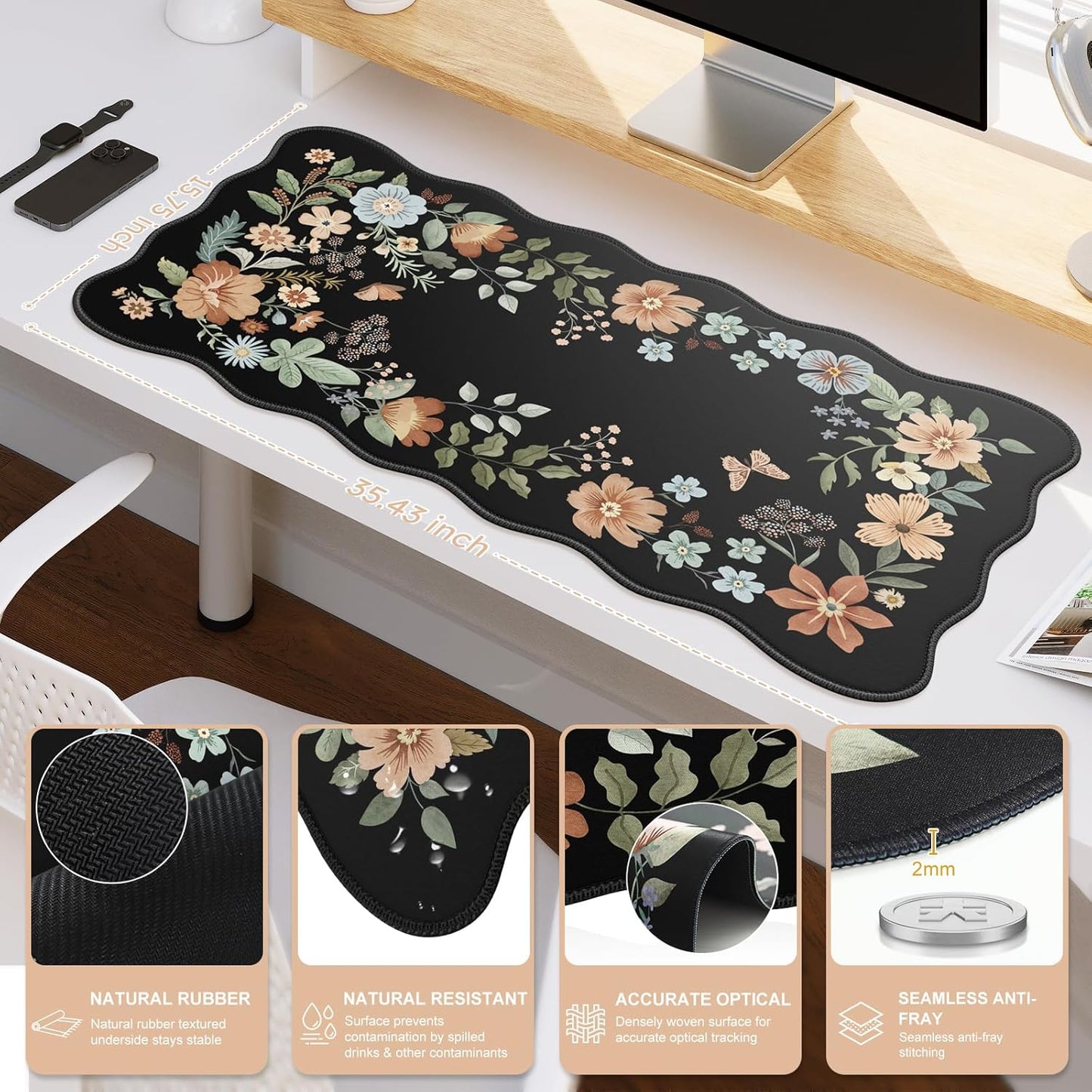 Purilite Select XXL Desk Mat