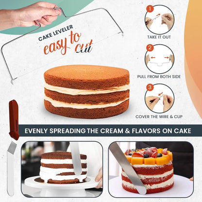 Purilite Select Stainless Steel Cake Decorating Kit