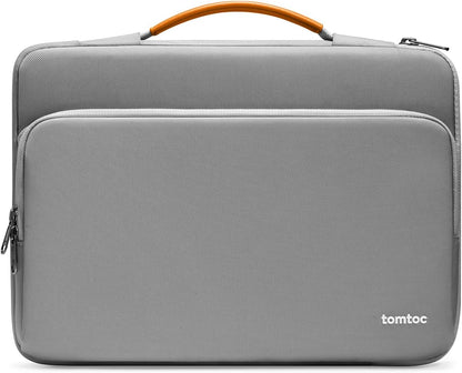 tomtoc 360 Protective Laptop Carrying Case for 16-inch New MacBook Pro M4/M3/M2/M1 Pro/Max 2024-2019, Water-Resistant Laptop Bag Sleeve with Accessory Pocket for The New Razer Blade 15