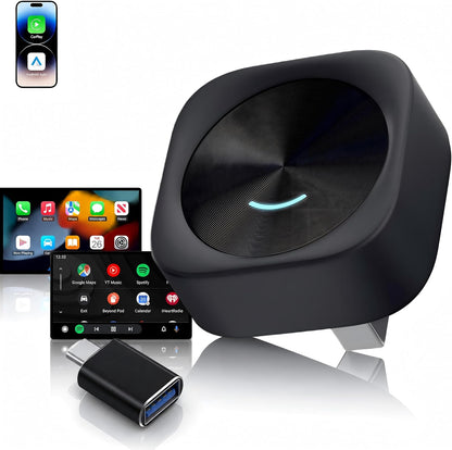 Wireless CarPlay Adapter & Android Auto Adapter, Convert Wired to Wireless