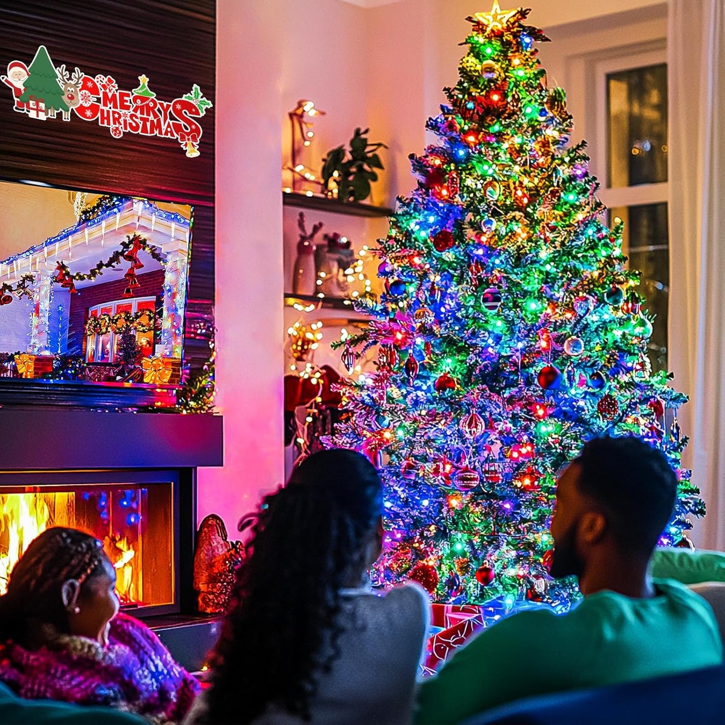 JMEXSUSS 66ft 200 LED Halloween Lights Outdoor, Orange String Lights Clear Wire, 8 Modes Orange Halloween Christmas String Lights Plug in for Tree Indoor Patio Garden Thanksgiving Decorations