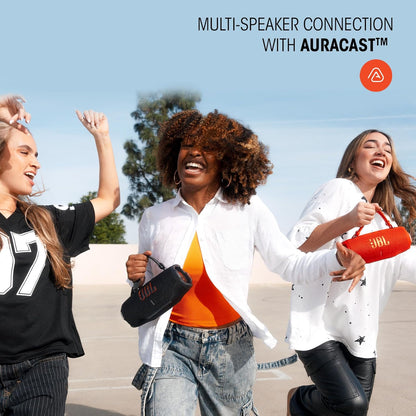 JBL Charge 5 Portable Bluetooth Speaker with Deep Bass, IP67 Waterproof and Dustproof, Up To 20 Hours of Playtime, Built-in Powerbank - Black