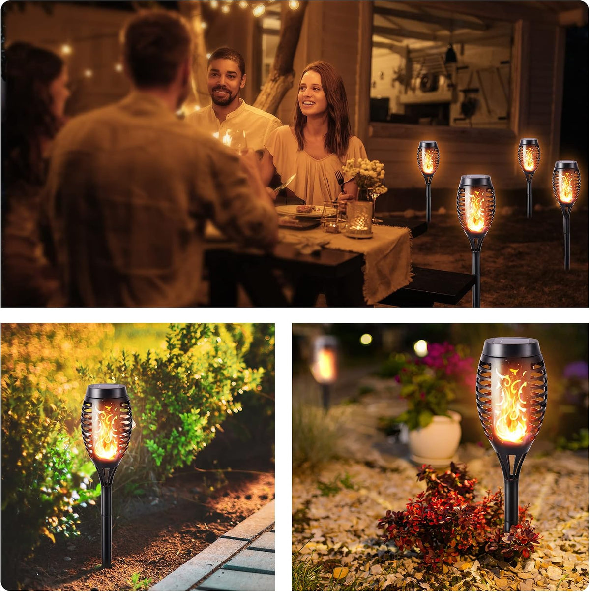 Toodour Solar Halloween Lights, 12 Pack Solar Lights Outdoor Waterproof