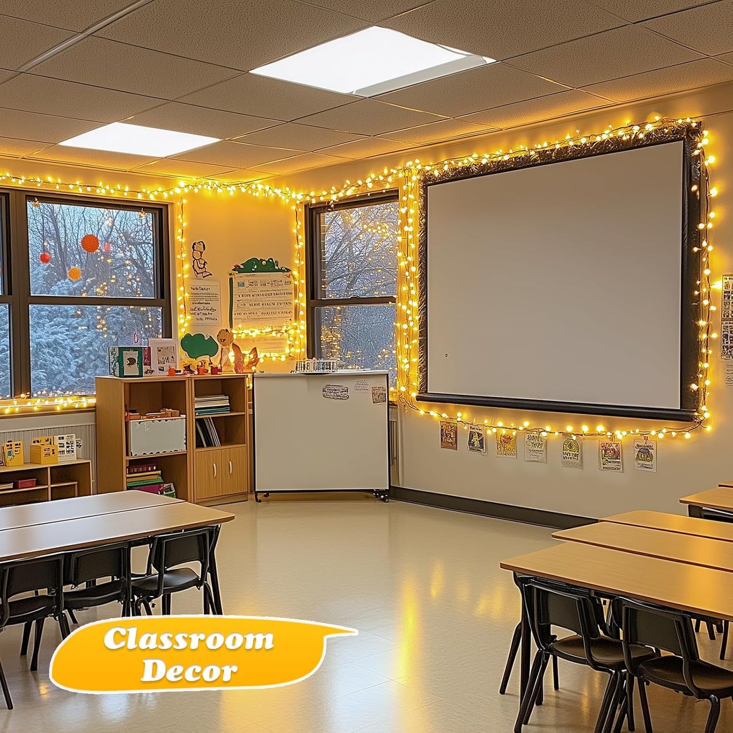 JMEXSUSS 66ft 200 LED Halloween Lights Outdoor, Orange String Lights Clear Wire, 8 Modes Orange Halloween Christmas String Lights Plug in for Tree Indoor Patio Garden Thanksgiving Decorations