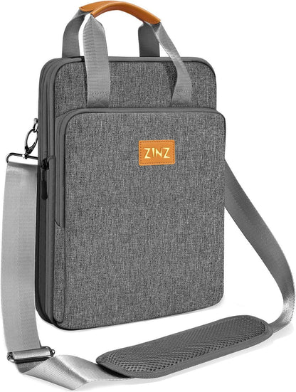 ZINZ Slim & Expandable Case 12.9 13 inch Travel Laptop Shoulder Bag for MacBook Air 13" M3/M2/M1, MacBook Pro 13" M2/M1, iPad Pro 12.9"/13"/11", iPad Air 13",L01G03 - PuriLite