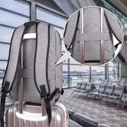 Tzowla Laptop Travel Slim School Backpack Water Resistant Anti-Theft Bag with USB Charging Port and Lock 15.6 Inch Computer Business Backpacks for Men Women College Student Gift,Bookbag Casual Daypack