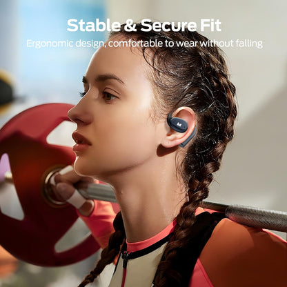 Monster Wireless Earbuds Open Ear AC311, Bluetooth 5.4 Open Ear Headphones, Up to 30 Hours Playtime Bluetooth Ear Earphones with Stereo Sound, Touch Control and IPX5 Waterproof Open Ear Buds