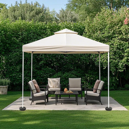 T&Jero Square Heavy Duty Canopy Weights for Legs of Pop Up Tent Gazebo Set of 4, 28 lb