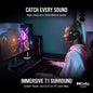 Corsair HS80 RGB USB Premium Gaming Headset with Dolby Audio 7.1 Surround Sound (Broadcast-Grade Omni-Directional Microphone, Memory Foam Earpads, High-Fidelity Sound, Durable Construction) Carbon