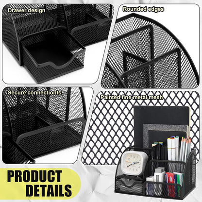 13-in-1 Office Desk Organizer Set for Back to School Supplies Accessories