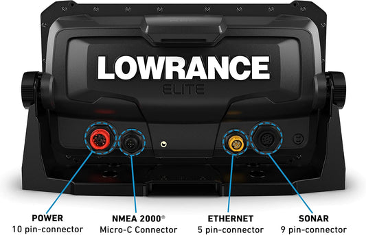 Lowrance Elite FS 7 Fish Finder with HDI Transducer, Preloaded C-MAP Contour+ Charts - PuriLite