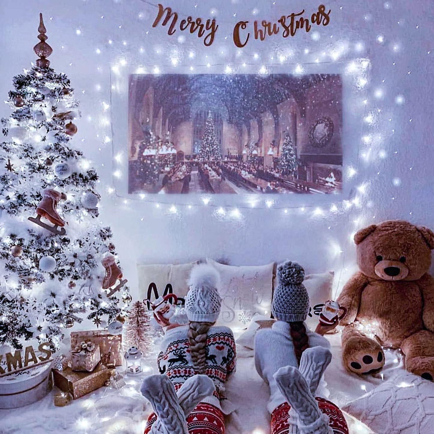 JMEXSUSS 66ft 200 LED Halloween Lights Outdoor, Orange String Lights Clear Wire, 8 Modes Orange Halloween Christmas String Lights Plug in for Tree Indoor Patio Garden Thanksgiving Decorations