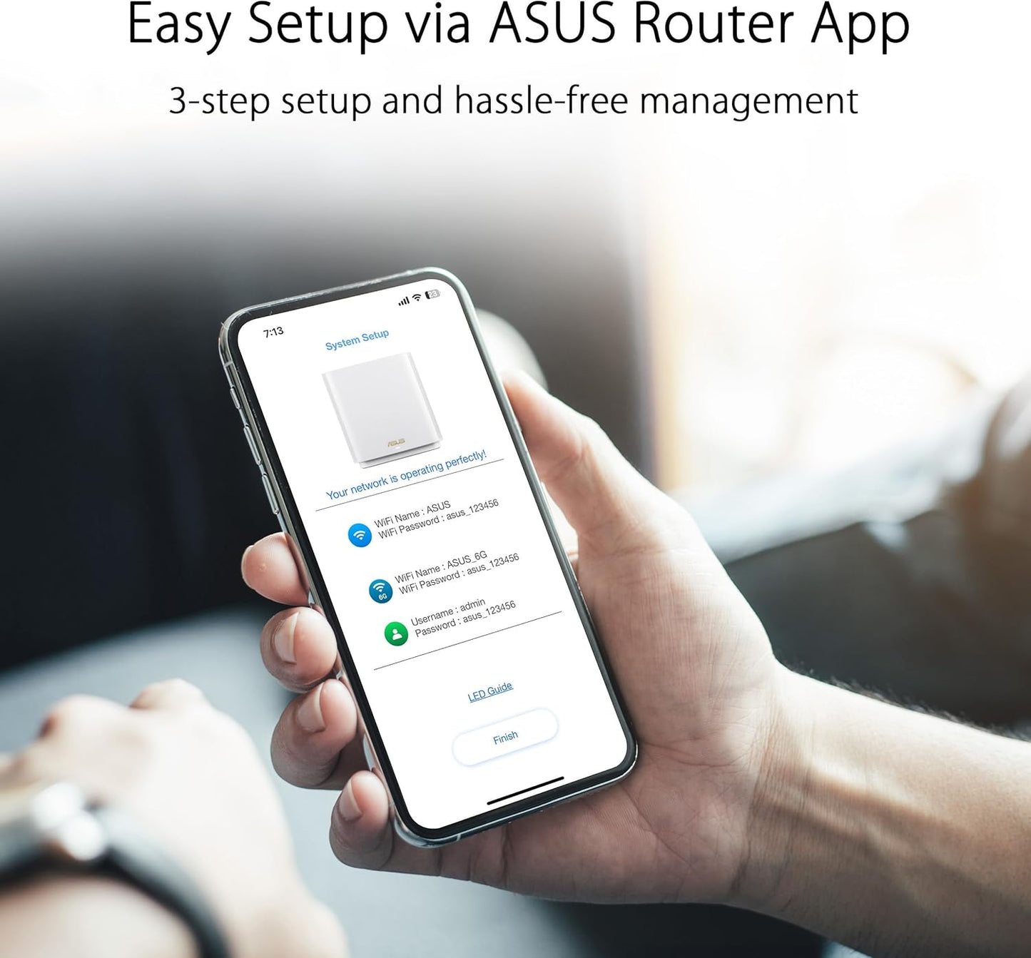 ASUS ZenWiFi Whole-Home Tri-band Mesh WiFi 6E System (ET9 2PK), Coverage up to 5,500 sq.ft, 7800Mbps, new 6GHz band, AiMesh, Lifetime Free Internet Security, Parental Control, EasySetup, Instant Guard