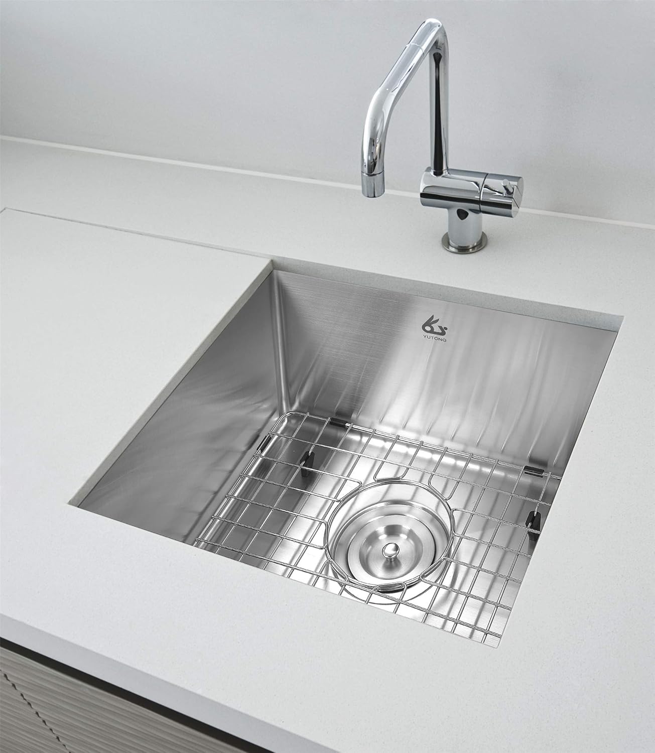 Yutong Kitchen Stainless Steel Sink Bottom Grid with Small Rounded Corner (27.5" x 15.5")