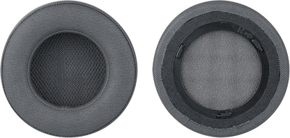 Geekria QuickFit Replacement Ear Pads for Corsair Virtuoso RGB/WirelessSE/WirelessXT Headphones Ear Cushions, Repair Parts (Grey)