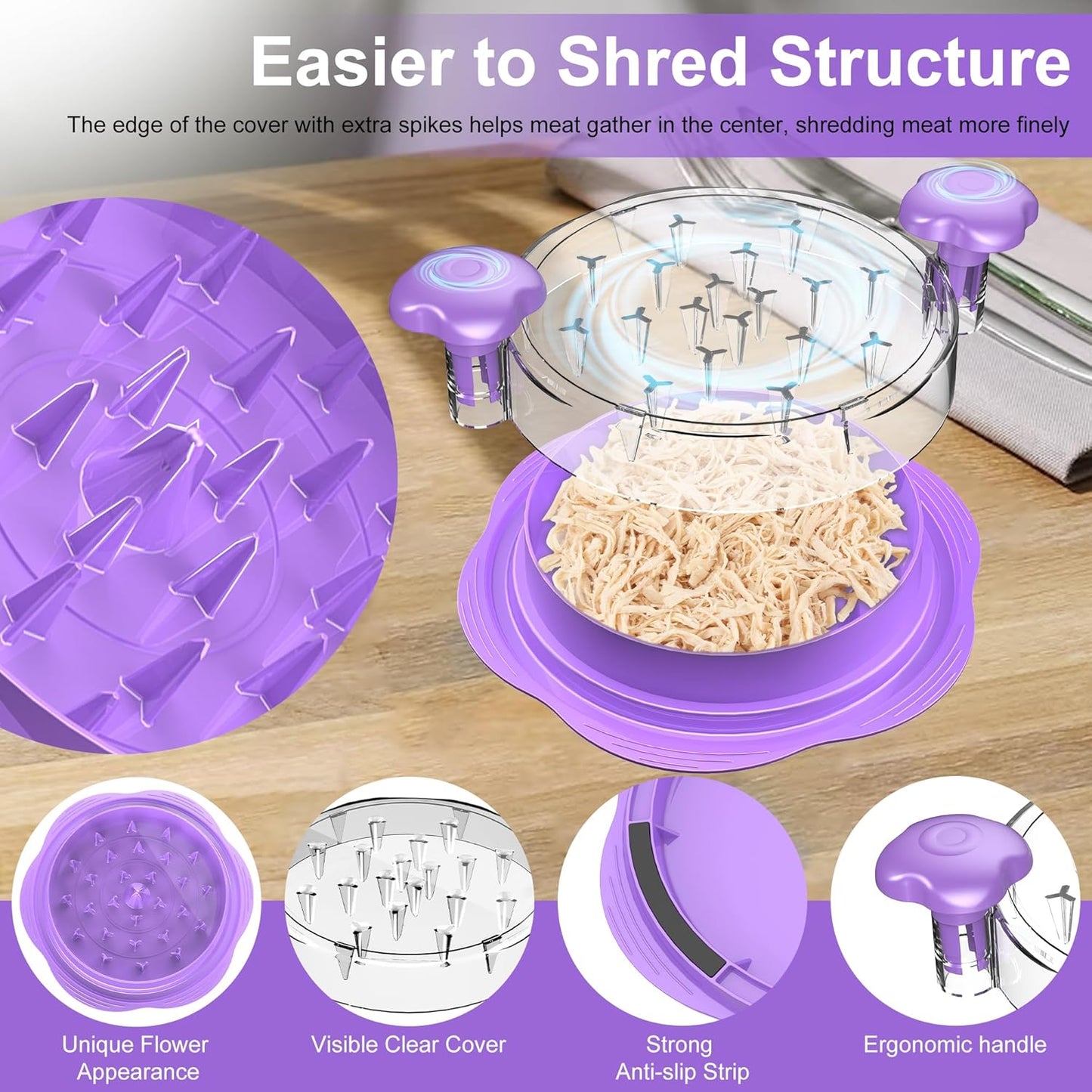 Purilite Select Chicken Shredder Tool