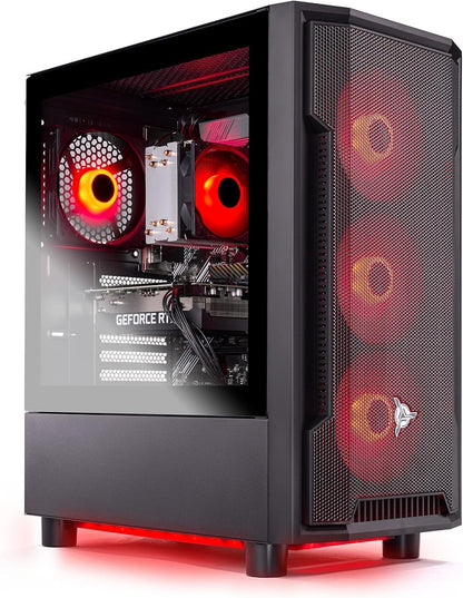 Skytech Shadow Gaming PC, Intel i5 13400F 2.5 GHz (4.6GHz Turbo Boost), NVIDIA RTX 4060 8GB GDDR6X, 1TB NVME, 32GB DDR5 RAM 5200 RGB, 650W Gold PSU, Wi-Fi, Win 11 Home