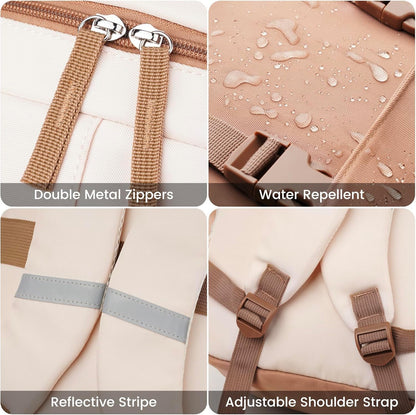 MOMUVO Backpacks for Teen Girls Women,School Backpack Cute College Laptop Backpack Bookbag for Students