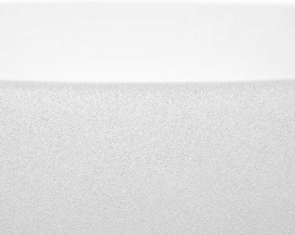 TOPFUND F Note Crystal Singing Bowl Heart Chakra 8 inch with Heavy Duty Carrying Case and Suede Striker